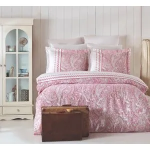 Paisley - Pink Pink
White Ranforce Super King Quilt Cover Set (EU) (IT)