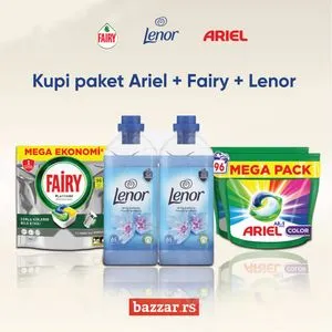 Paket za domaćinstvo -  Ariel, Fairy i Lenor 1 XXL