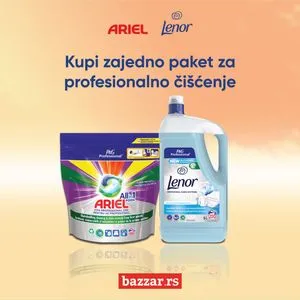 Paket za profesionalno čišćenje Ariel i lenor XXL