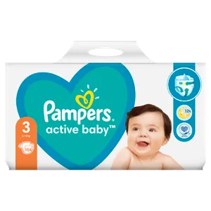 Pampers Active-Baby Giant Pack Plus