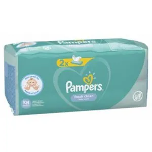 Pampers vlažne maramice  FRESH 2X52 kom