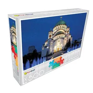 Pan-Graf puzzle 500 - Hram Svetog Save