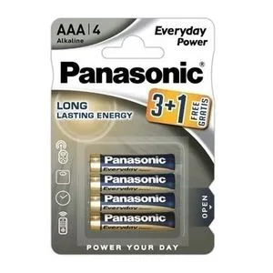 Panasonic baterije LR03EPS/4BP -AAA 4kom 3+1F Alkaline Everyday P