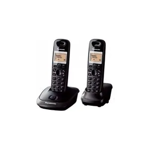 Panasonic bežični telefon KX-TG2512FXT duo crni