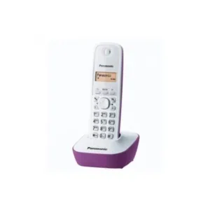 Panasonic KX-TG1611FXF bela-ljubičasta
