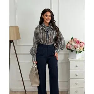 Pantalone / Navy Flow