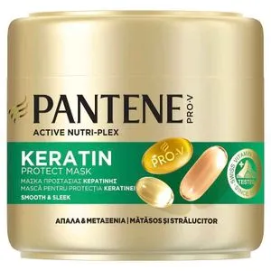 Pantene Pro-V Smooth & Sleek Keratin Protect maska, 300ml