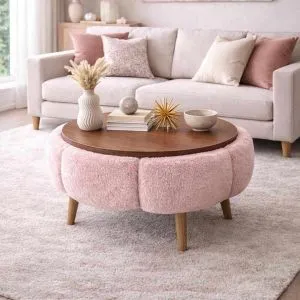 Papatya 60 - Pink, Walnut Pink
Walnut Coffee Table