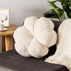 Papatya - Beige Beige Cushion