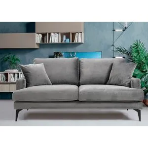 Papira 2 Seater - Grey Grey 2-Seat Sofa