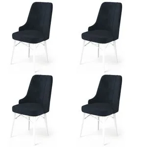 Pare - Anthracite, White Anthracite
White Chair Set (4 Pieces)