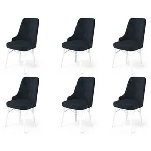 Pare - Anthracite, White Anthracite
White Chair Set (6 Pieces)