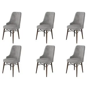 Pare - Grey, Brown Grey
Brown Chair Set (6 Pieces)