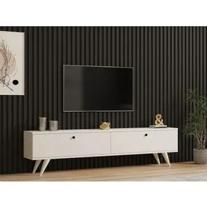 Paris - White White TV Stand