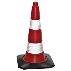 Parking dvodelni čunj HDPE + Guma 50 cm