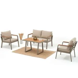 Parma Beige Garden Lounge Set