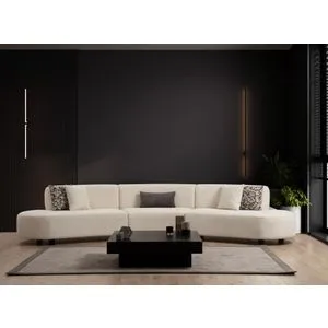 Pars Cream (L1 + 01 + 1R) - Corner Cream Corner Sofa
