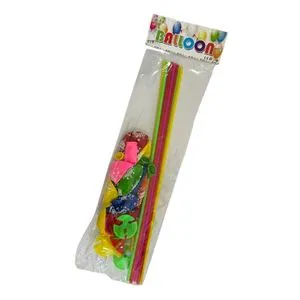 Party balon sa plastičnim držačem  10/1