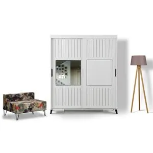 Pasific Home Fuga 170 - White White Wardrobe