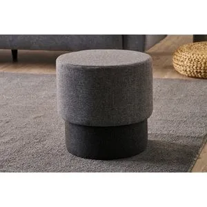 Patara - Anthracite Anthracite Pouffe