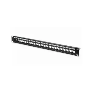 Patch panel modularni shielded 19/0.5U sa 24 slota za STP/UTP module SKP-24-0.5U