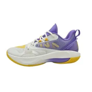 Patike Za Košarku Peak Wiggins Talent1 ET43115A White/Violet