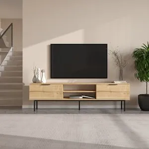 Paul - Sapphire Oak Sapphire Oak TV Stand