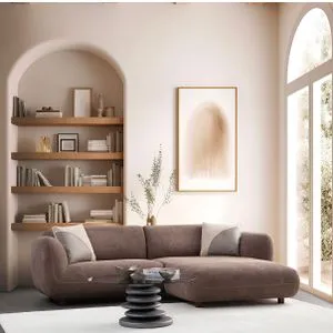 Pavia Corner 1 (L1,5+Chl Desno) Brauni Ugaoni Sofa