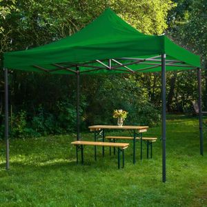 Paviljon zeleni  sklopivi 3x3m
