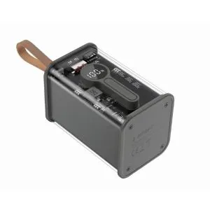 PB18-TQC3-01 Gembird Power bank 18000 mAh, crni