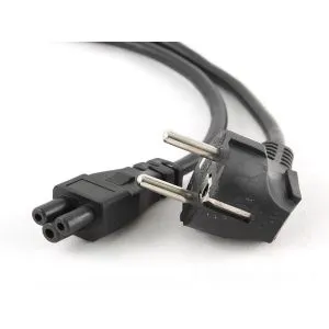 PC-186-ML12-3M Gembird Detelina C5 napojni kabl za notebook, VDE certifikat 3m