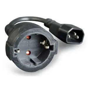 PC-SFC14M-01 Gembird C14 UPS muški na Suko zenski, 15cm (alt. EG-PSU3-01)