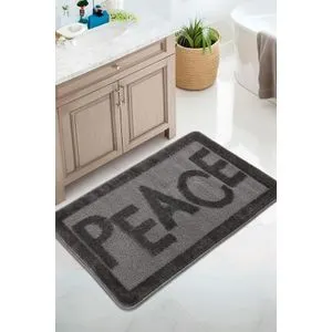 Peace - Anthracite Anthracite Bathmat
