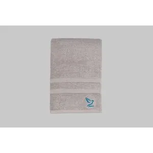 Peace - Grey Grey Bath Towel