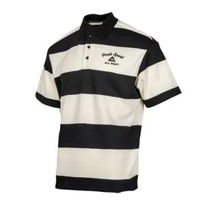 PEAK polo majica Classic crno-bela