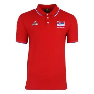 Peak Sport Polo Majica Srbija KSS1910 Crvena
