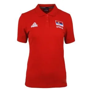 Peak Sport Polo Majica Srbija KSS1910/20 Crvena Ženska