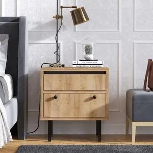 Pedro Oak
Black Nightstand