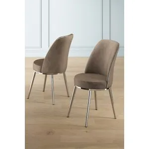 Pefa - Set stolica Cappuccino, Chrome (4 komada)