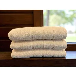 Peškir Bordura 70x140cm 550g/m2 Bež boja Indy