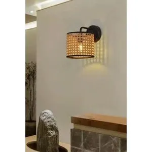 Pena - 8880-1P Crna Zidna Lampa