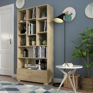 Penguen - Sapphire Oak Sapphire Oak Bookshelf