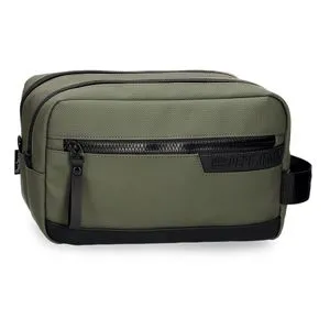 PEPE JEANS DORKING muški neseser sa 2 pregrade - khaki