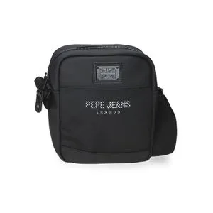 PEPE JEANS DURHAM muška torba na rame 15 × 19,5 cm - crna