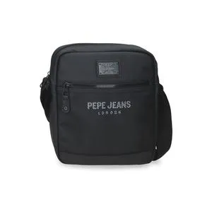 PEPE JEANS DURHAM muška torba na rame 23 × 27 cm - crna