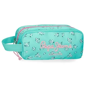 PEPE JEANS NORA prazna pernica sa 3 pregrade