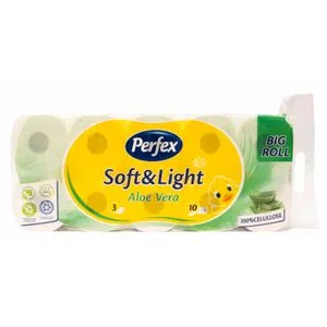 PERFEX toalet papir  Soft&Light, aloe vera troslojni, 10kom