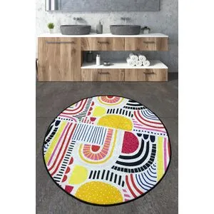 Perido - Višenamenski Višebojni Kupatilski Tepih