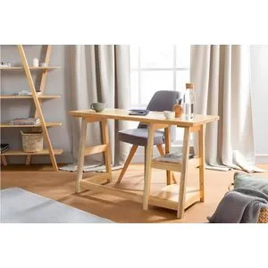 Perla - Birch Oak Study Desk