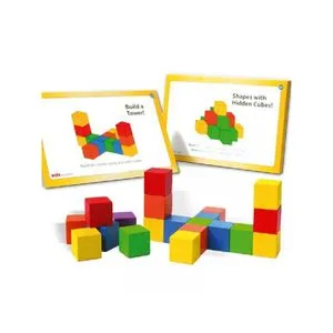 PERTINI Drvene kocke brojalice sa 34 zadatka